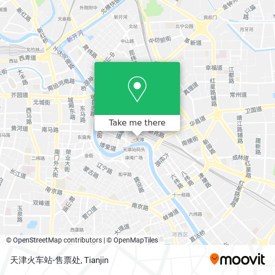 天津火车站-售票处 map