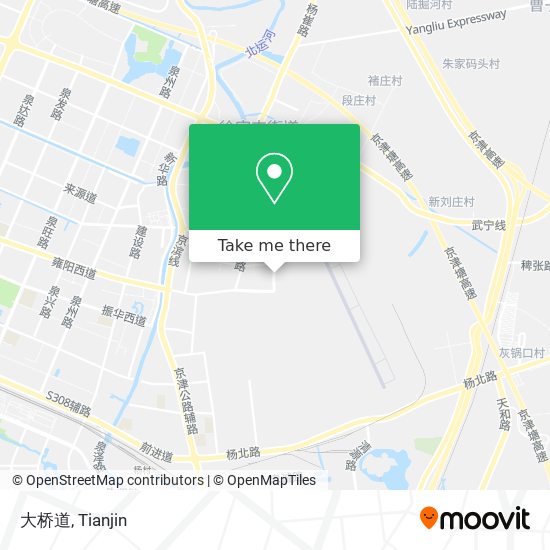 大桥道 map
