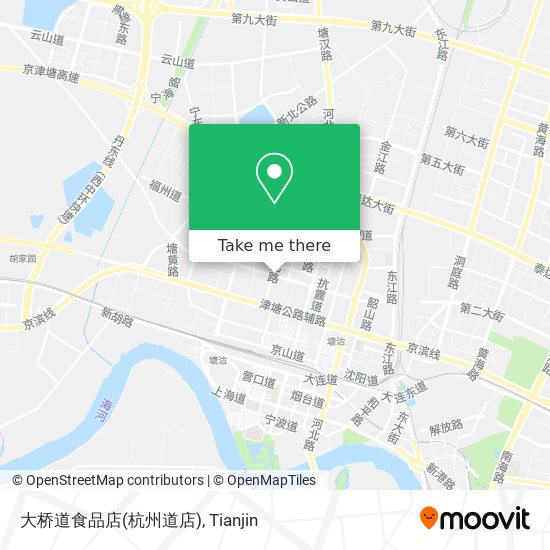 大桥道食品店(杭州道店) map