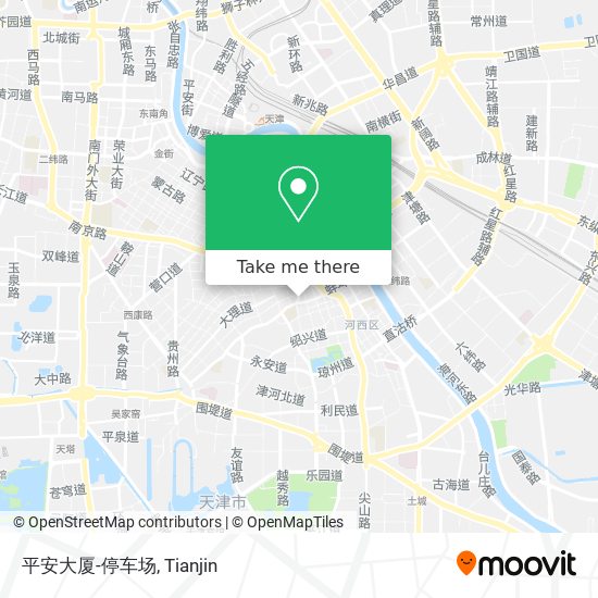 平安大厦-停车场 map