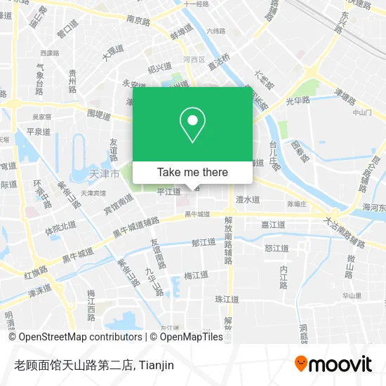 老顾面馆天山路第二店 map