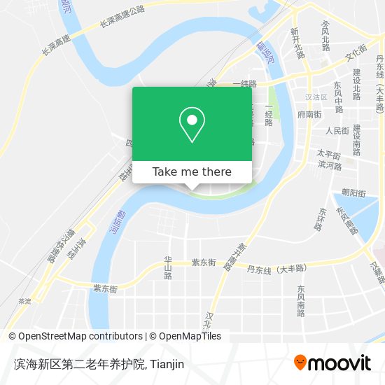 滨海新区第二老年养护院 map