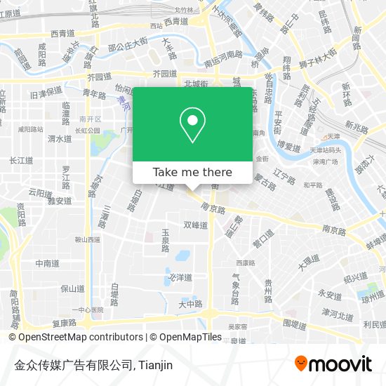 金众传媒广告有限公司 map