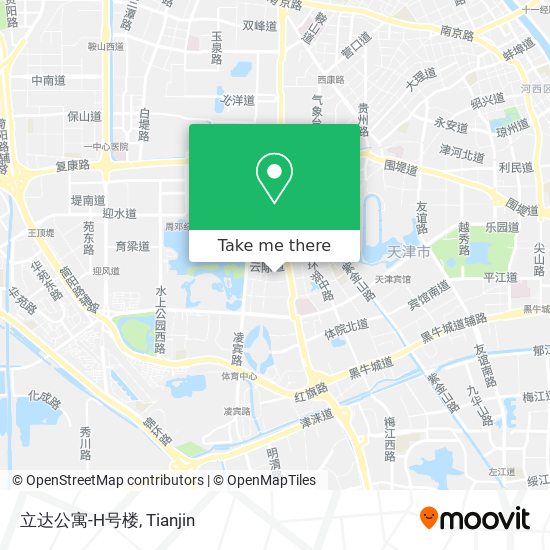 立达公寓-H号楼 map