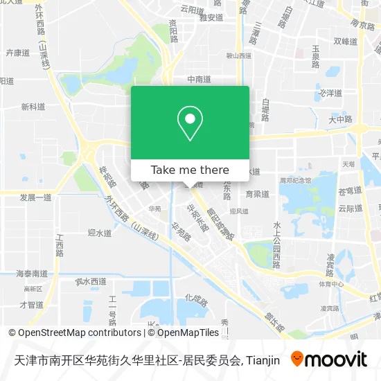 天津市南开区华苑街久华里社区-居民委员会 map