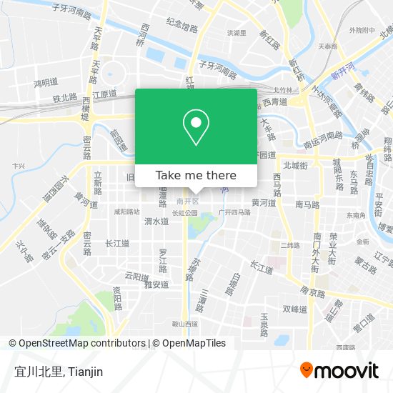 宜川北里 map