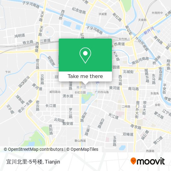 宜川北里-5号楼 map