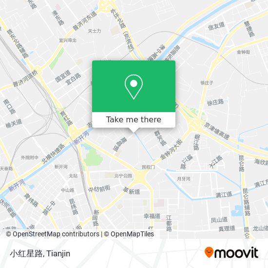 小红星路 map