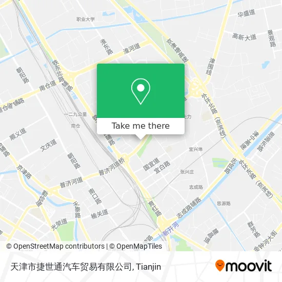 天津市捷世通汽车贸易有限公司 map
