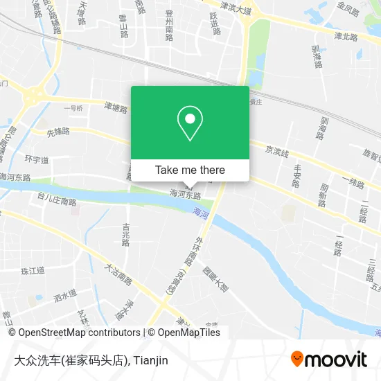 大众洗车(崔家码头店) map