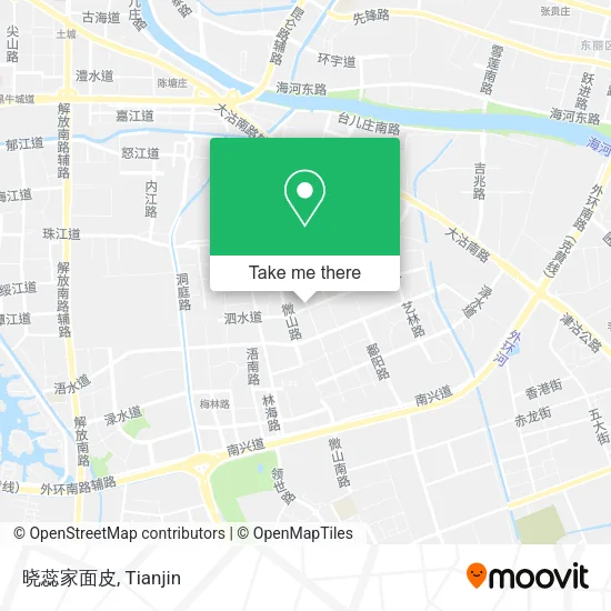 晓蕊家面皮 map