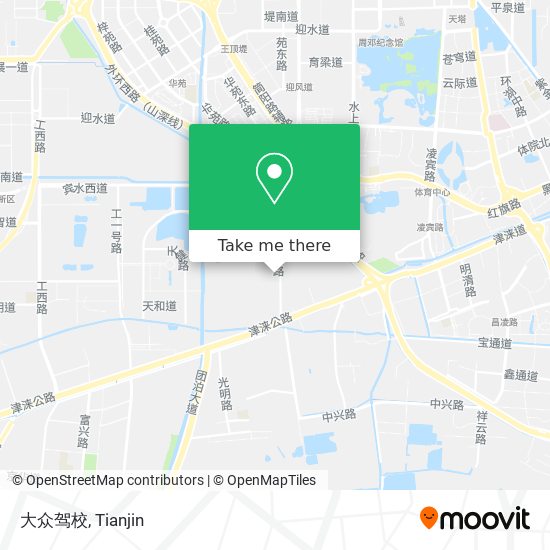 大众驾校 map