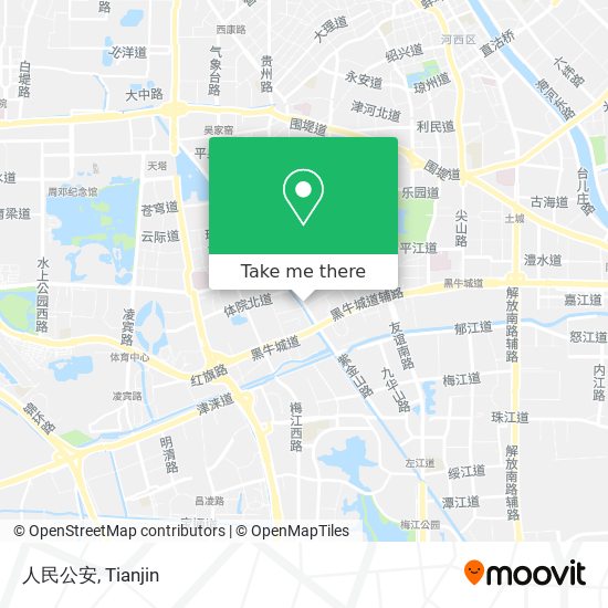 人民公安 map