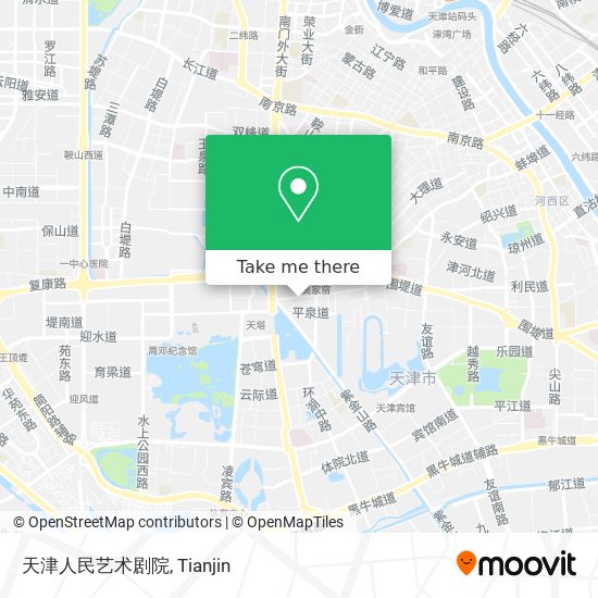 天津人民艺术剧院 map
