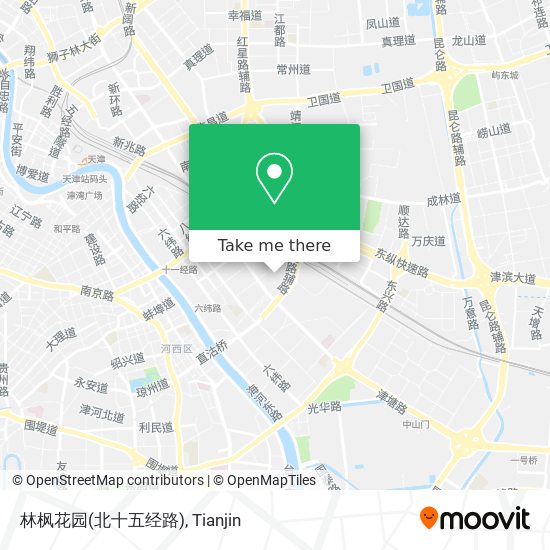 林枫花园(北十五经路) map
