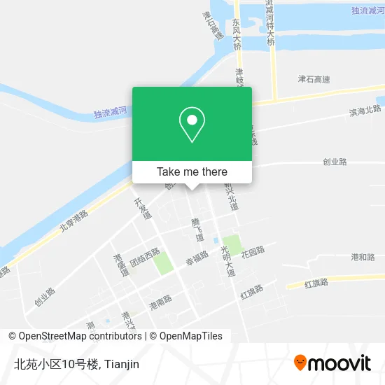 北苑小区10号楼 map