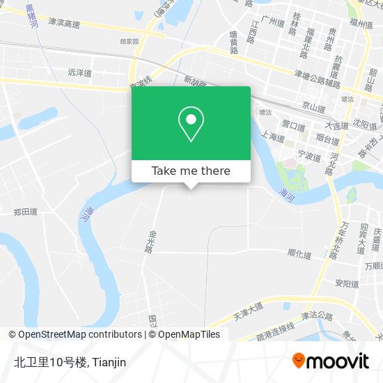 北卫里10号楼 map