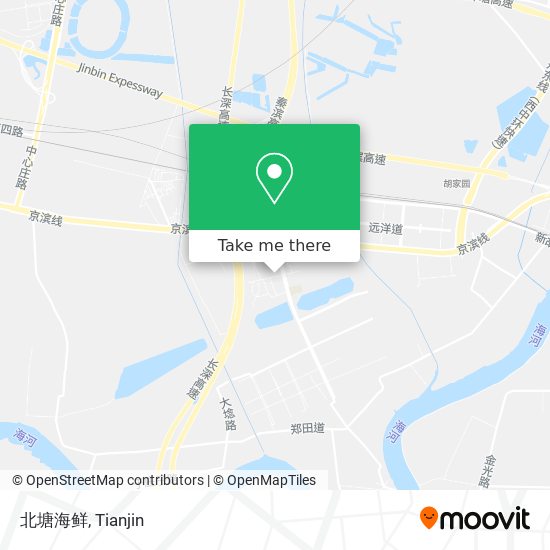 北塘海鲜 map