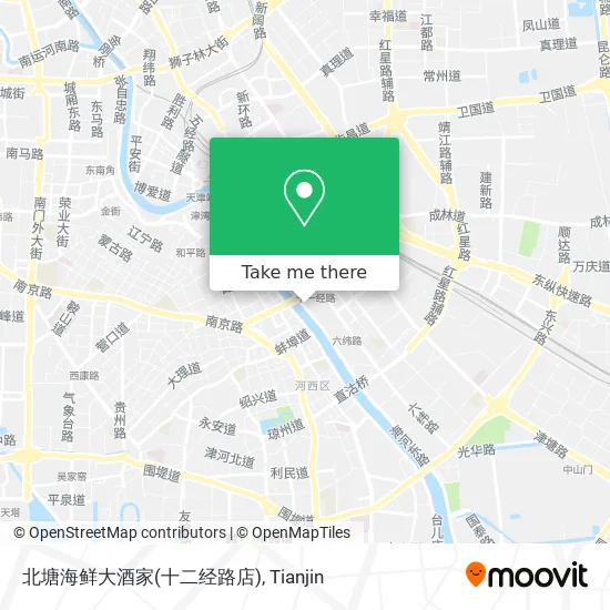 北塘海鲜大酒家(十二经路店) map