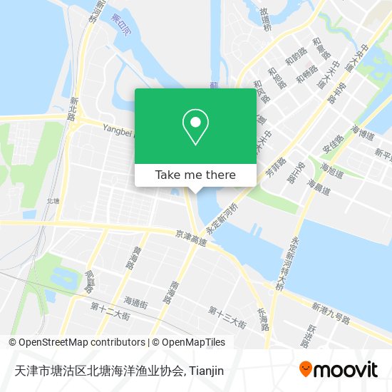天津市塘沽区北塘海洋渔业协会 map
