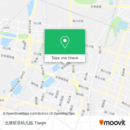 北塘双语幼儿园 map