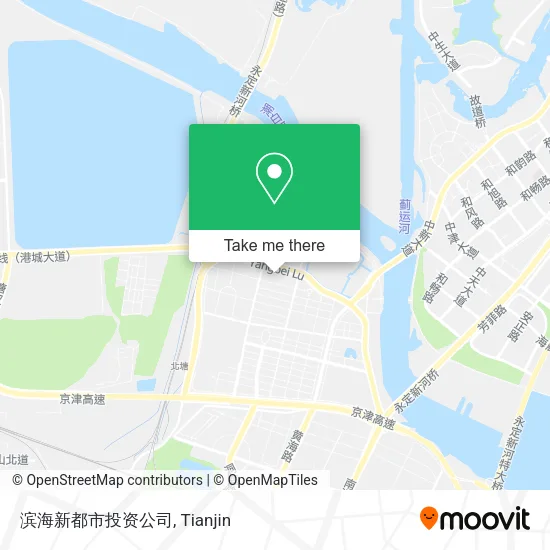 滨海新都市投资公司 map