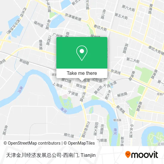 天津金川经济发展总公司-西南门 map