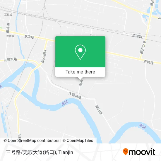 三号路/无暇大道(路口) map