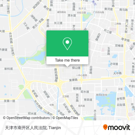 天津市南开区人民法院 map