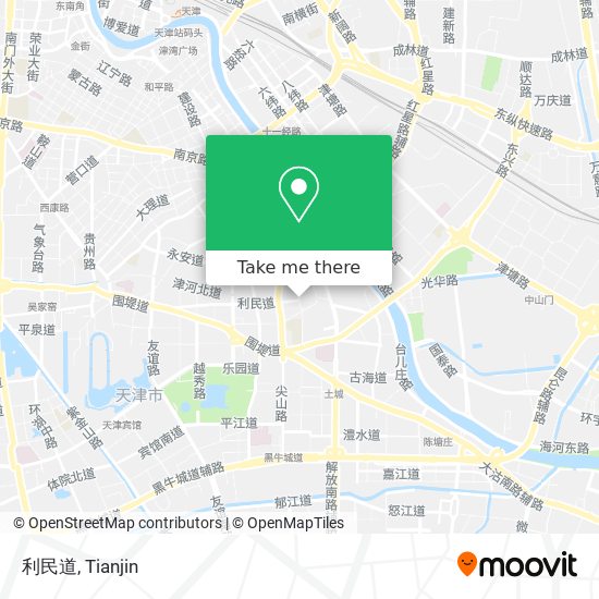 利民道 map