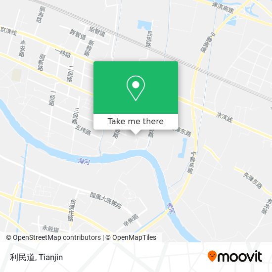 利民道 map