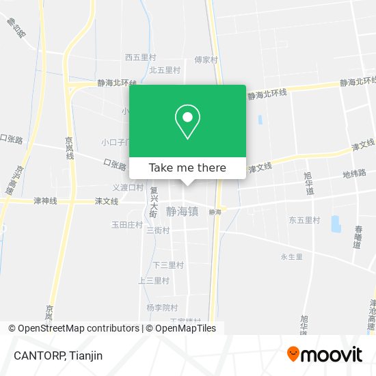 CANTORP map