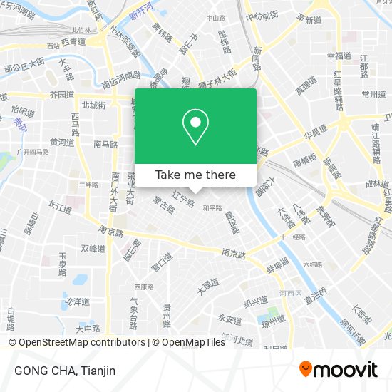 GONG CHA map