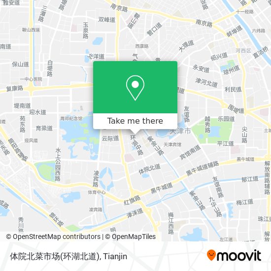 体院北菜市场(环湖北道) map