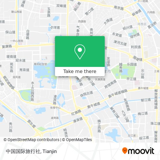 中国国际旅行社 map