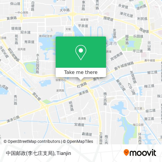 中国邮政(李七庄支局) map