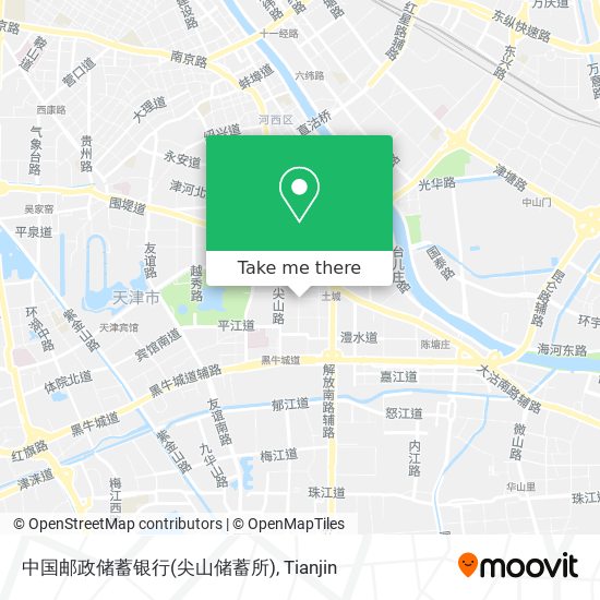 中国邮政储蓄银行(尖山储蓄所) map
