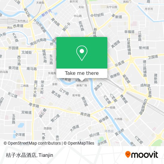 桔子水晶酒店 map