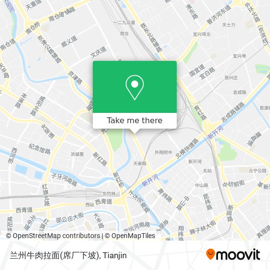 兰州牛肉拉面(席厂下坡) map