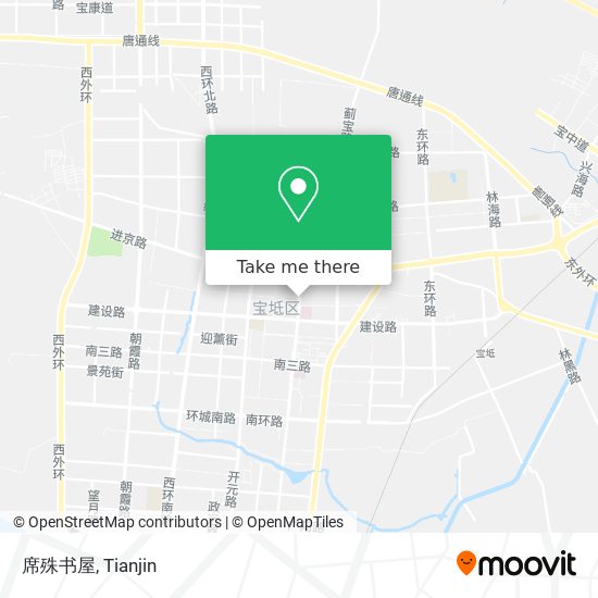 席殊书屋 map