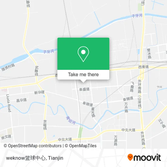 weknow篮球中心 map
