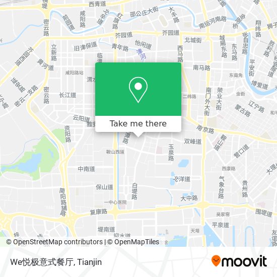 We悦极意式餐厅 map