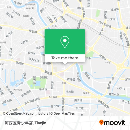 河西区青少年宫 map