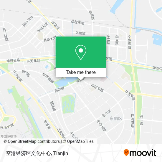 空港经济区文化中心 map