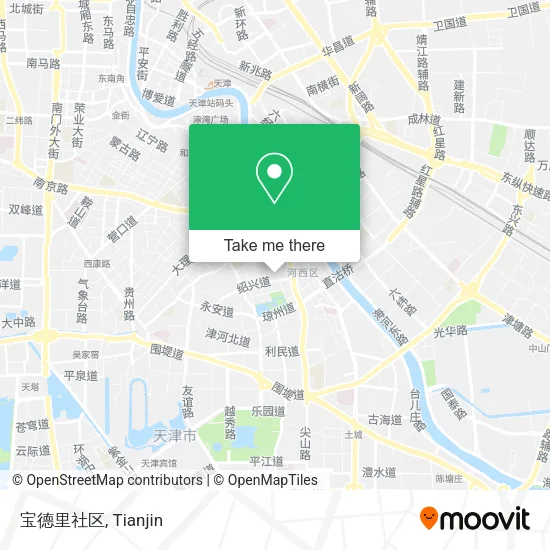 宝德里社区 map