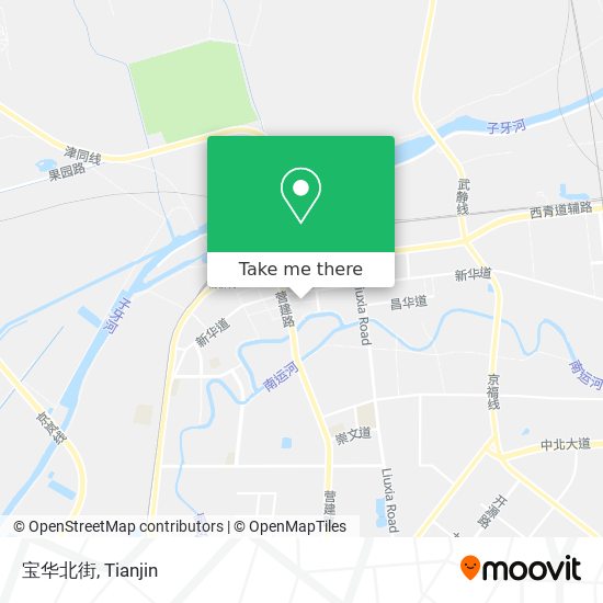 宝华北街 map