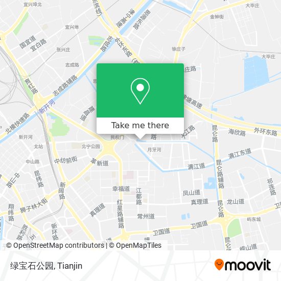 绿宝石公园 map