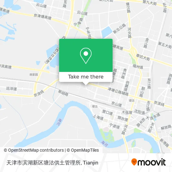 天津市滨湖新区塘沽供土管理所 map