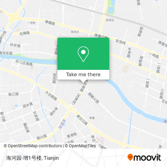 海河园-增1号楼 map