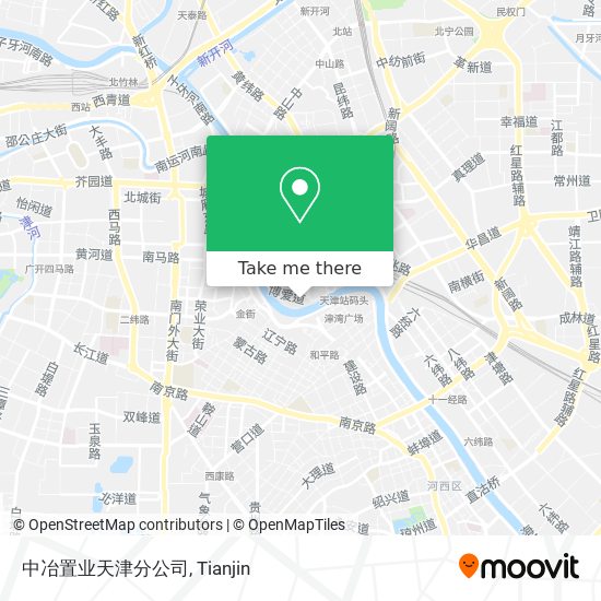 中冶置业天津分公司 map